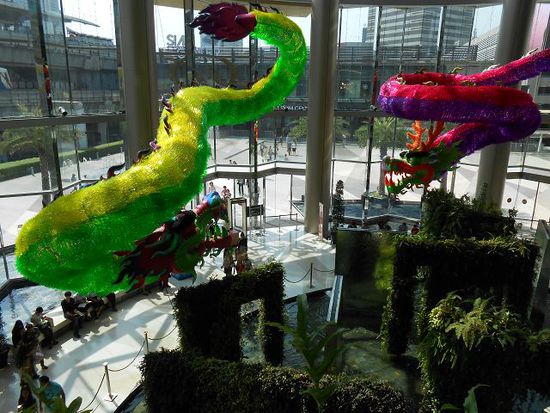 In der "Siam Paragon" - Vorbereitungen auf "chinese new year" oder hängen die da immer rum??