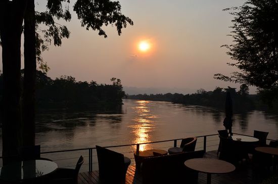 Abendstimmung über´m River Kwai