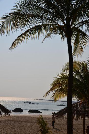 Blick von unserem Bungalow...