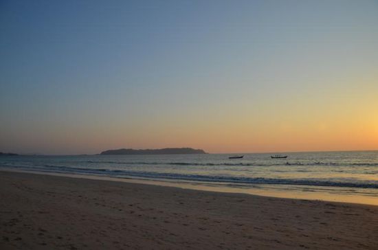 Dämmerung am Ngapali Beach