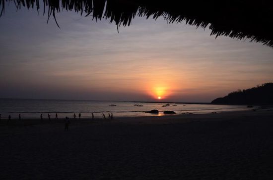 Blick vom Restaurant