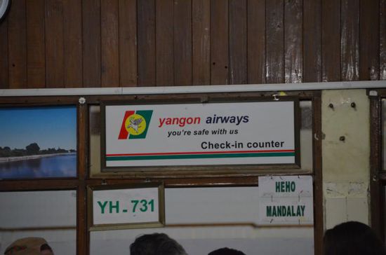 ...das war unser Flug...