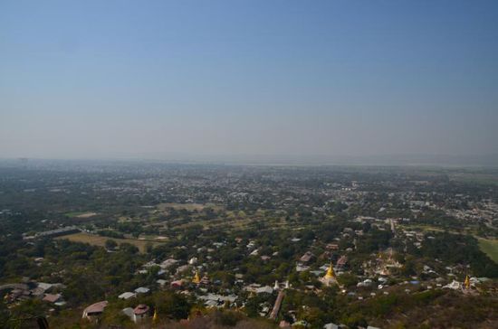 Ausblick auf Mandalay (teilweise)
