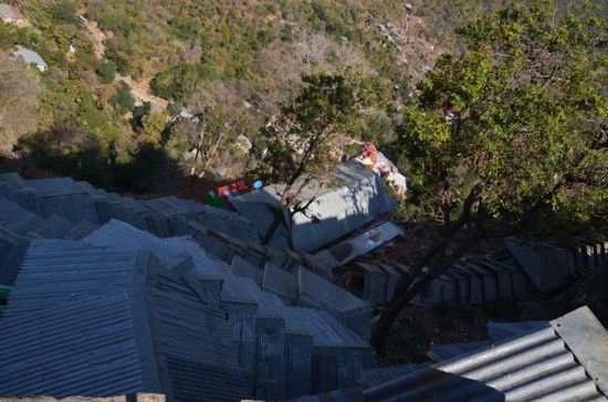 ...reichlich Treppen....