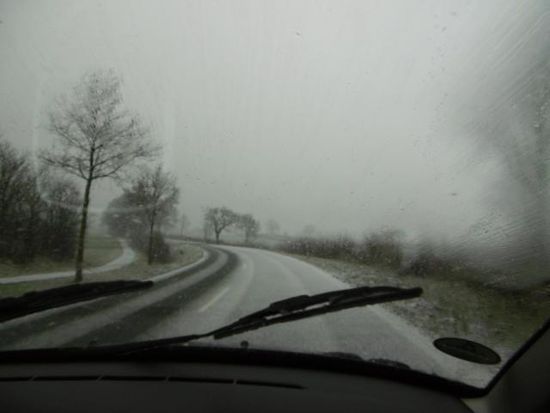 Abfahrt....wer will da nicht in die Sonne...