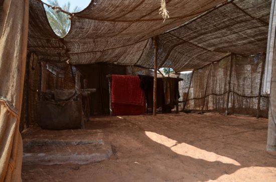 ....eine damalige Wüstenbehausung....