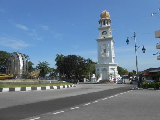 Der Queen Victoria Clocktower (zu Ehren ihres Diamanten Jubiläums)