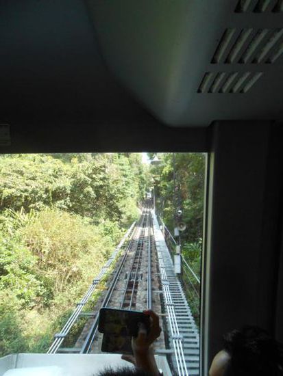 Die Bahn auf den Penang Hill