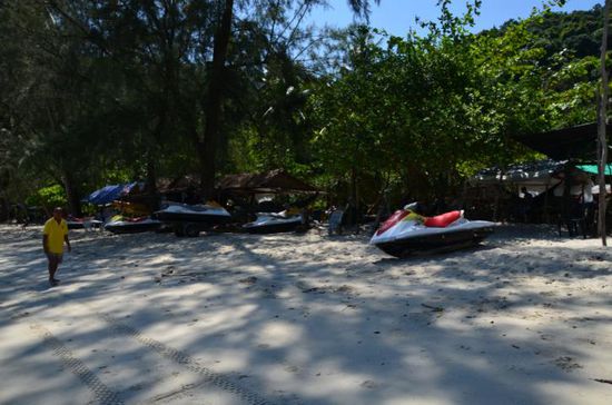 Allgegenwärtig: Jetskis... 