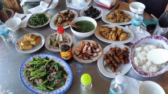 Buttet...leider wusste ich nicht immer ganz genau was ich aß 