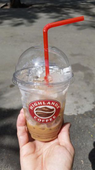 Iced Coffee...habe ich bisher immer verweigert, bei 34 Grad unbedingt eine Alternative 