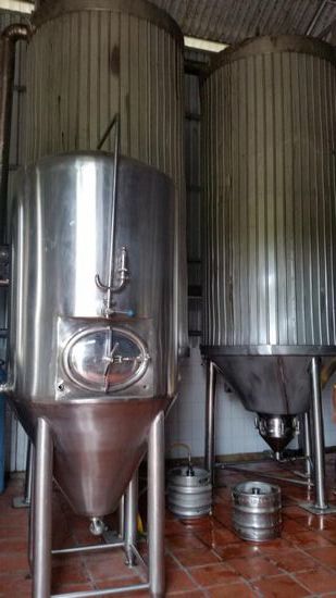 ...eigene kleine Brauerei....