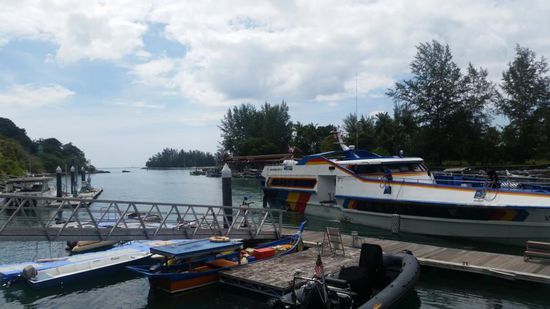 Unsere Fähre ist da!