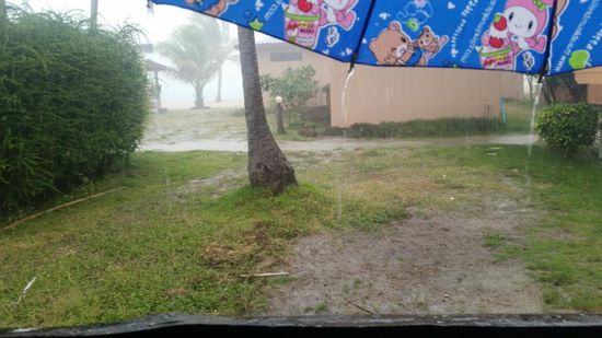 ....ein wenig Regen... 