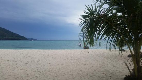 Ein letzter Blick vom Strand