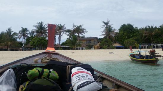 Ein letzter Blick auf den Strand
