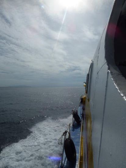 Mit der Tigerline-Ferry auf dem Weg nach Koh Lanta
