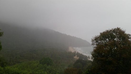 Alles düster, wolkenverhangen und verregnet... 