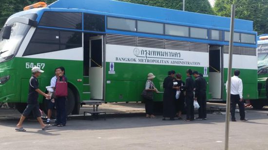 ....mobile WC´s - habe ich hier noch nie vorher gesehen 