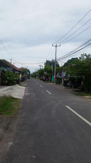 meine Straße auf dem Weg zur Hauptstraße