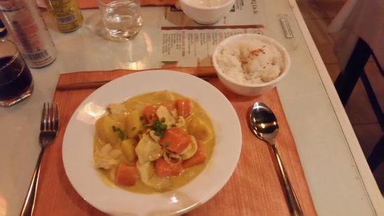 ...das Curry war soooo gut!! 