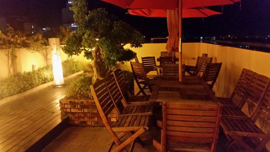 ....unsere Dachterrasse.... 