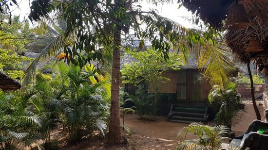 Blick von unserem Bungalow