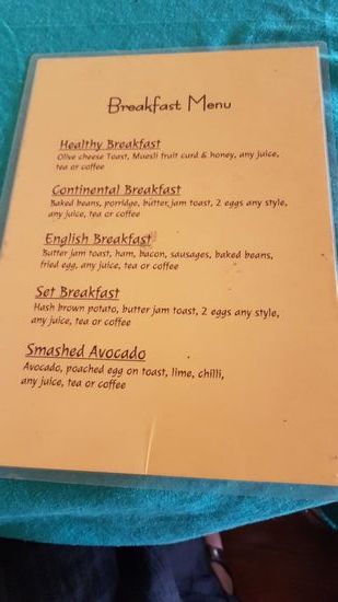 Eine erstaunlich große Auswahl (außerhalb eines Frühstückbuffets...  )