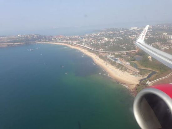 Abflug von Goa