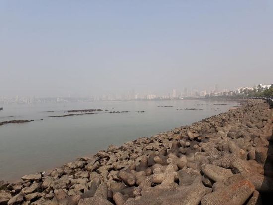 Skyline on Mumbai .... irgendwo dahinten....