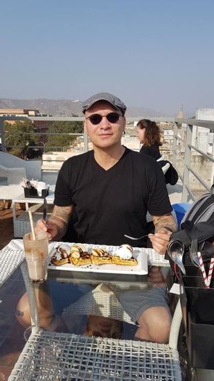 Schokowaffel mit Ferrero Rocher Shake  