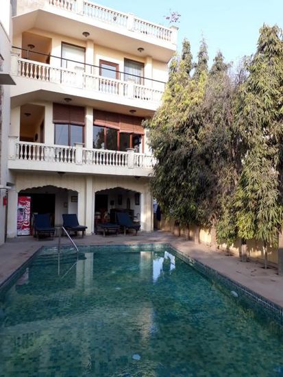 Eine kleine Oase im hektischen Jaipur