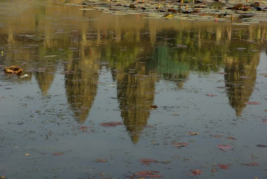 Angkor Wat mal als Spielgelbild