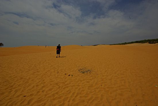 Die Wüste von Mui Ne - naja jedenfalls mit einem 10mm Superweitwinkelobjektiv