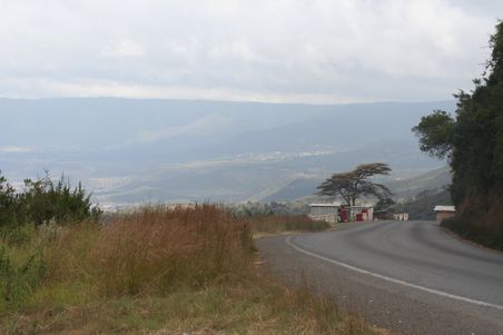 auf dem langen Weg von Nairobi in die Masai-Mara