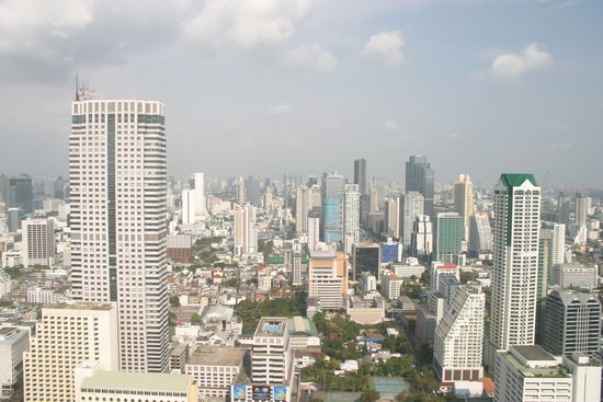 Der Blick von unserem Balkon