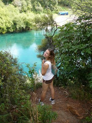 Ich glaube ich springe einfach von hier ins Wasser..