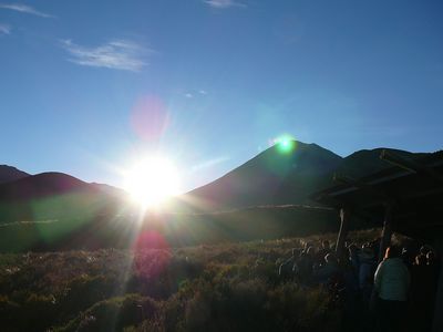 Mit den ersten Sonnenstrahlen gings los !