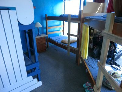 Die Ecke in der sich mein Bett befand (re.)