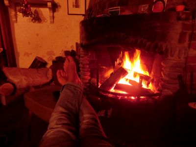 Der Abend vor dem Kamin, das war fast wie Zuhause