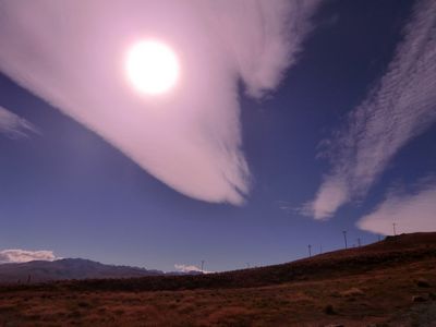 Eine Wolke mit Maul und Auge ?!