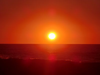 Ein schöner Tag am Scarborough Beach mit dem passenden Sonnenuntergang !