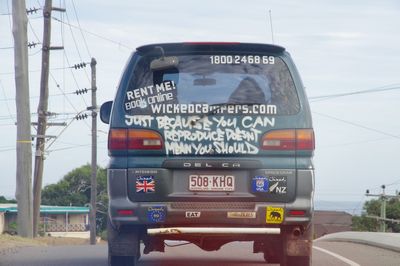 Wo nimmt Wickedcamper nur immer diese weisen Sprüche her ??