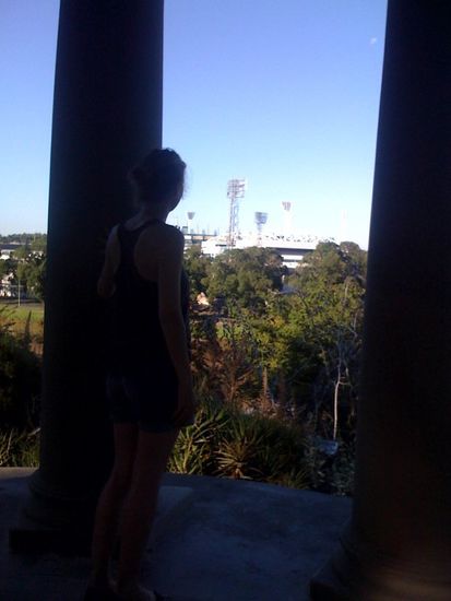 Aussichtspunkt zum Tennis Stadium