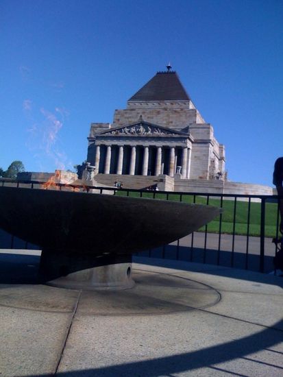 Die Flamme brennt seit 1945