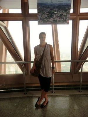 Nina im KL Tower