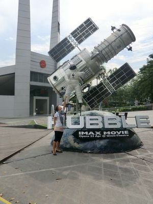 Im Kino des Science Centre lief Hubble..wirklich was gelernt habe ich davon aber nicht
