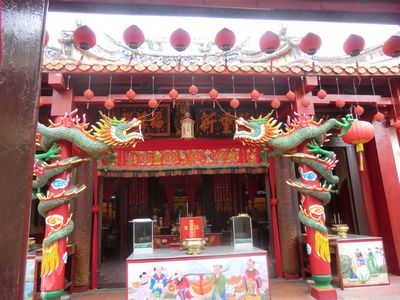 China town gibt es also auch in Melaka