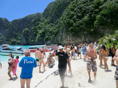 ....muss man die Aussicht mit gefühlten 1000 Leuten teilen