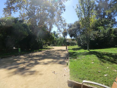 Ein Ausflug in den schönen Park Ciutadella